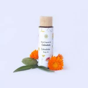 Calendula huidolie - voor gevoelige en droge (baby)huid - kalmerend - natuurlijke verzorging - Botica Natual Ibiza