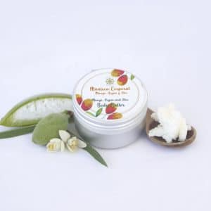 Body butter mango - intensieve hydratatie - droge huid - verzorgende bodycreme - Botica Natural Ibiza