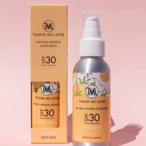 Peer & Groene Thee Minerale Zonnebrandcrème SPF 30