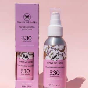 Kokos & Lavendel Minerale Zonnebrandcrème SPF 30 | Gevoelige Huid & Kinderen
