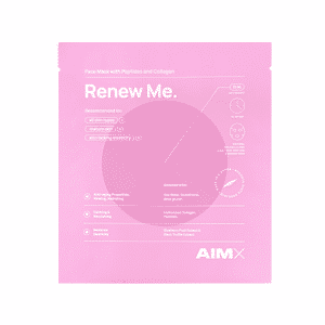 Anti-aging gezichtsmasker met collageen – verstevigend - tegen rimpels - renew me - AIMX
